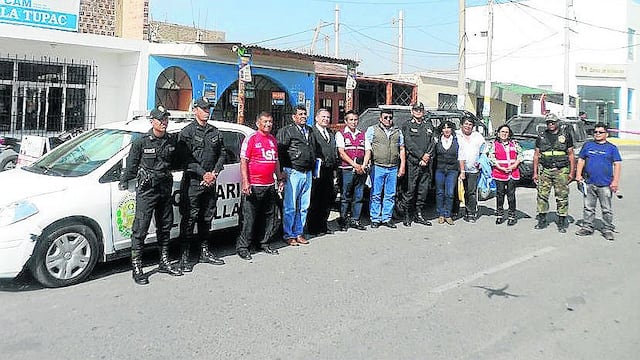 Policía Nacional del Perú y serenos ponen en marcha programa “Barrio seguro”