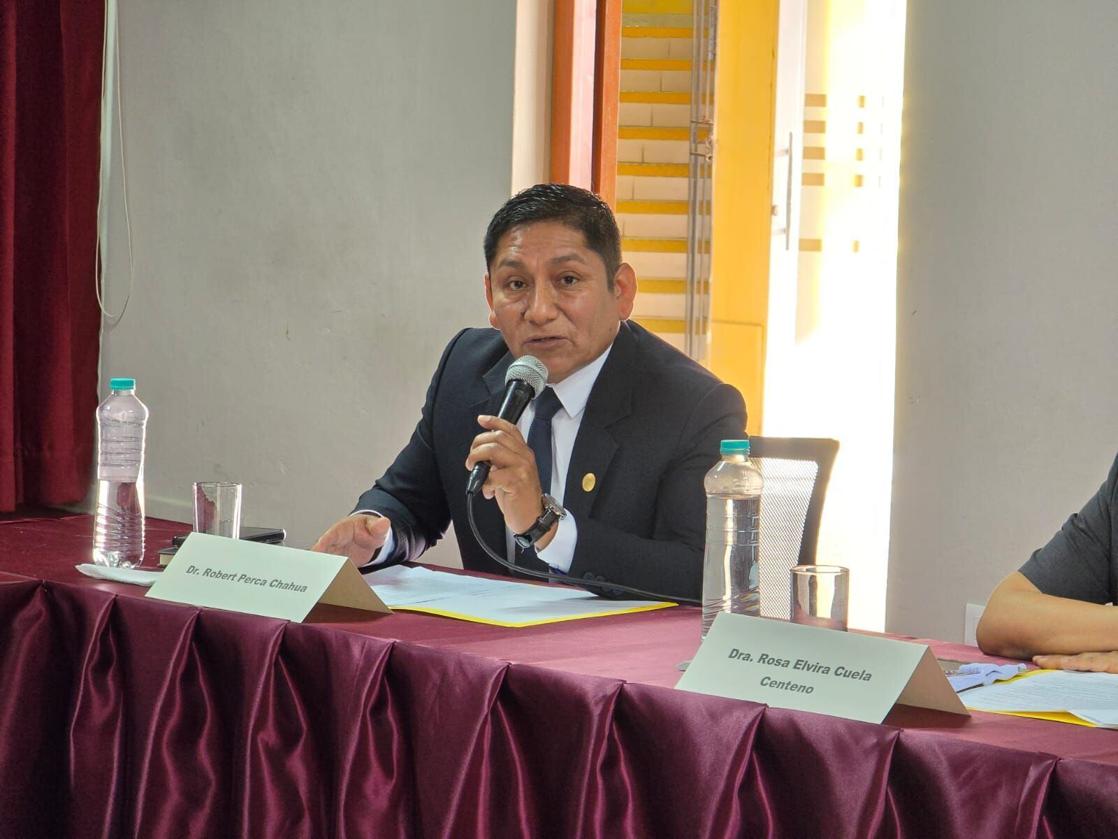 El especialista en gestión pública y exregidor de la MPT Robert Perca Chahua. (Foto: Difusión)