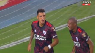 River Plate se adelanta en el marcador: Matías Suárez anota el 1-0 frente a Alianza Lima