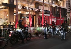 PNP refuerza seguridad en exteriores de hotel donde se hospedará Lionel Messi (FOTOS)