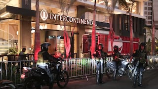 Lionel Messi en Lima: PNP refuerza seguridad en exteriores de hotel donde se hospeda (FOTOS)