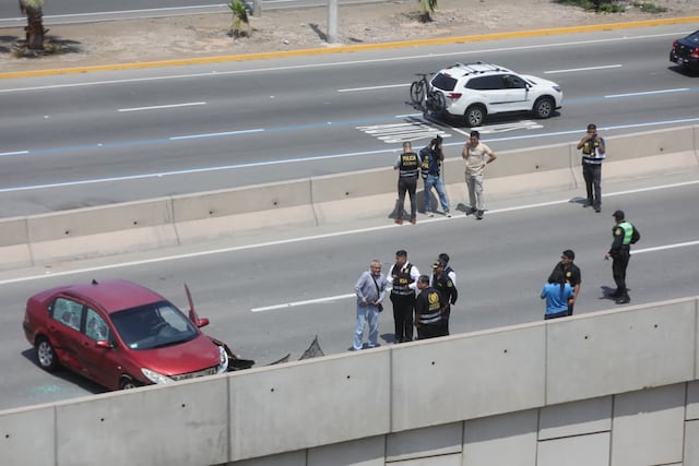 Asalto armado en San Miguel (Fotos: Violeta Ayasta/@photo.gec)