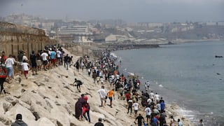 Ola de migrantes en España: Desde Marruecos hacia la frontera con Ceuta