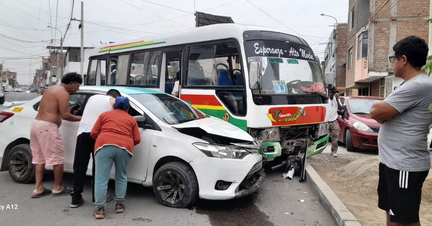 Accidente ocurrió en la intersección de las avenidas Guadalupe Victoria y Antonio Galán, en La Esperanza.