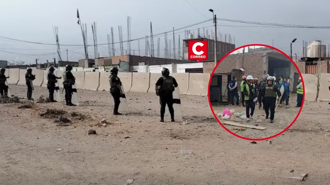 Carabayllo: suspenden desalojo en Torreblanca tras enfrentamientos entre vecinos y la PNP. Composición: Diario Correo.