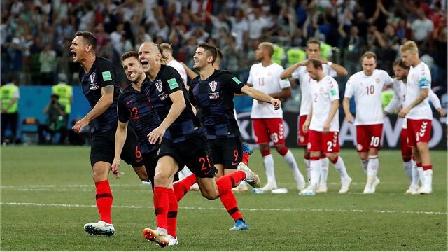 Croacia clasifica a cuartos de final tras derrotar a Dinamarca en dramáticos penales