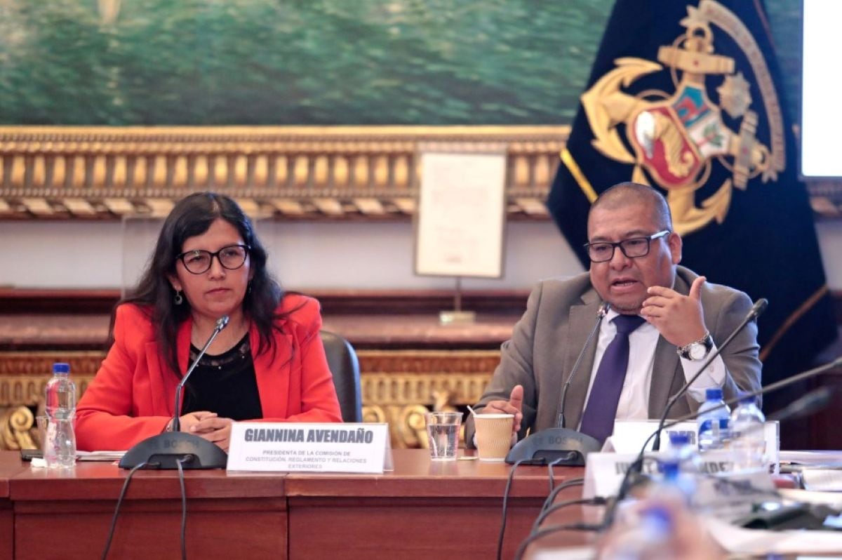 Giannina Avendaño, presidenta de la Comisión de Constitución, no convocó a sesión para hoy. Foto: Andina.