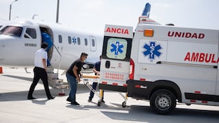 EsSalud traslada al INCOR de Lima a niño de Piura con compleja cardiopatía congénita