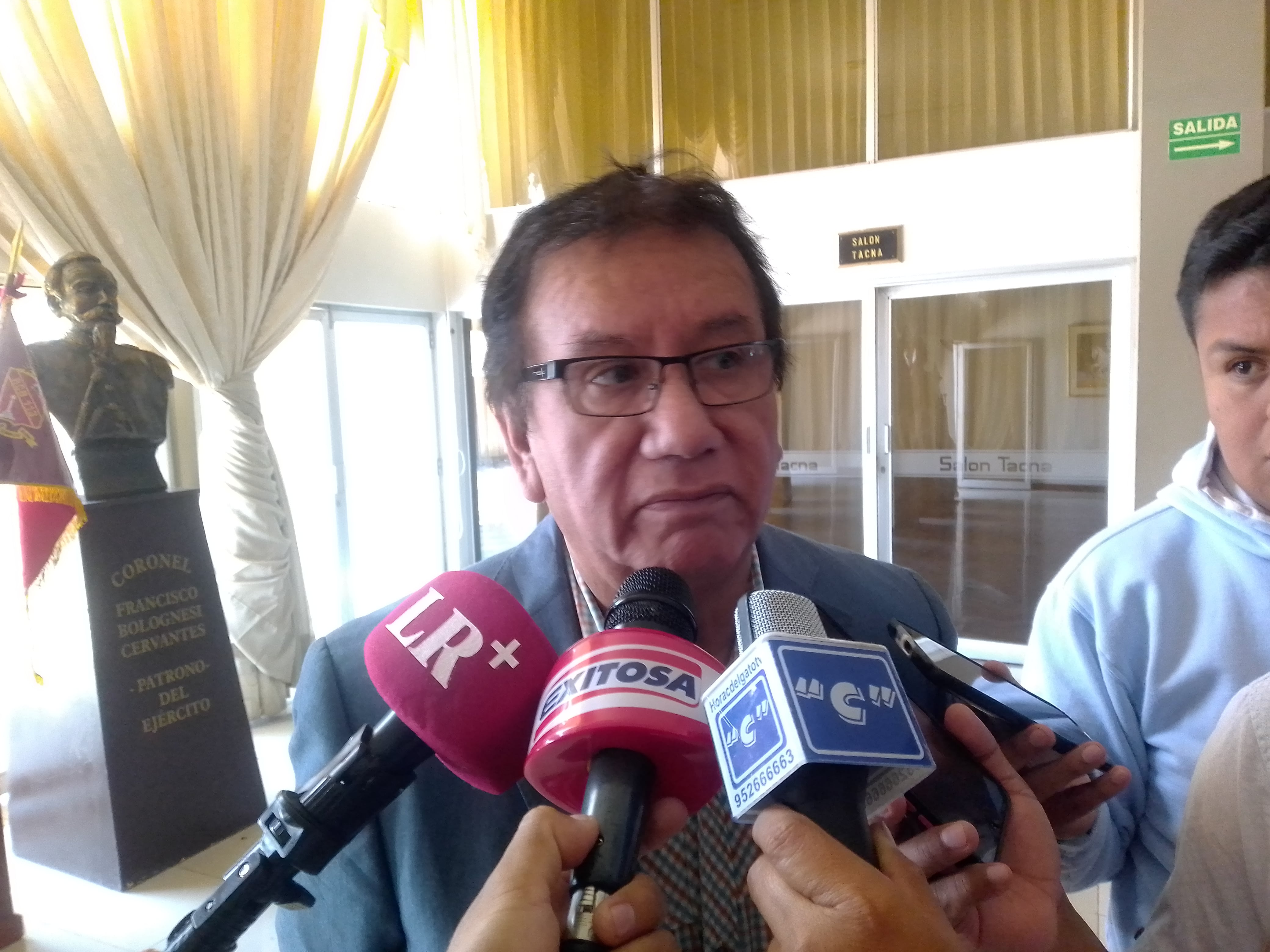 Jaime Carpio Camacho, gerente general del Gobierno Regional de Tacna. (Foto: Adrian Apaza)