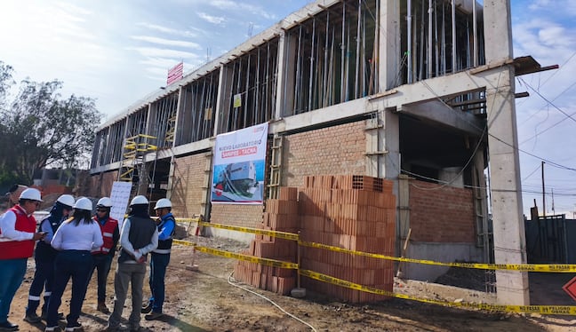 La obra tiene un valor de 6’911,953 soles y debe culminarse el 21 de junio. (Foto: Correo)