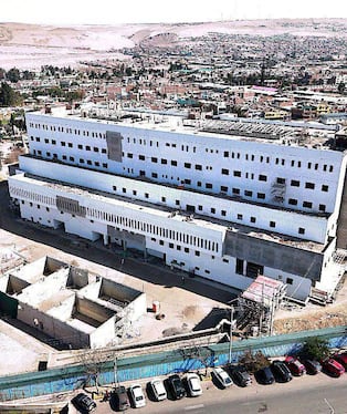 Entre el 2018 y 2020 se construyó el edificio de siete plantas y luego la obra quedó paralizada. (Foto: Difusión)