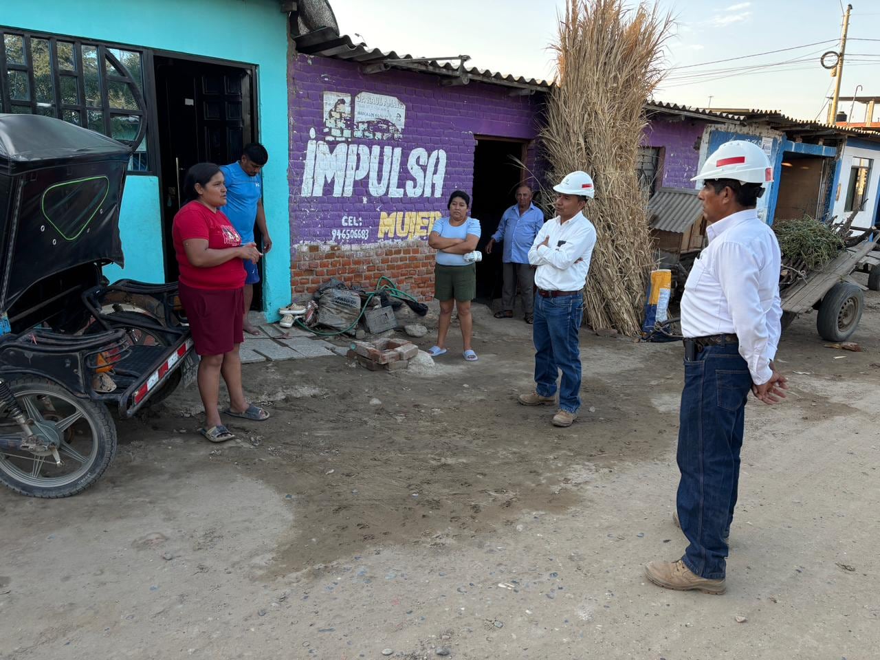 Estafan a personas en Catacaos.