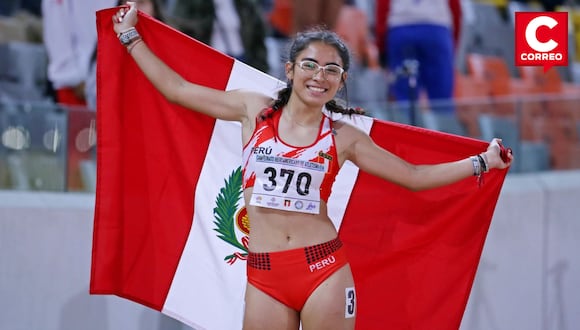 Cayetana Chirinos se despide del atletismo infantil como la máxima campeona.