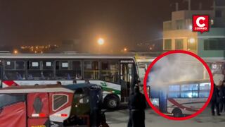 Nuevo atentado con explosivo contra bus de transporte en Carabayllo (FOTOS)