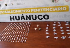 Huánuco: incautan más de 500 ketes de droga durante requisas en penales