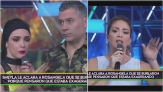 Sheyla Rojas encara a Rosángela Espinoza por menospreciar su trabajo (VIDEO)