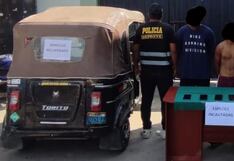 Ica: menor de 16 años lideraba banda que robaba mototaxis en Parcona