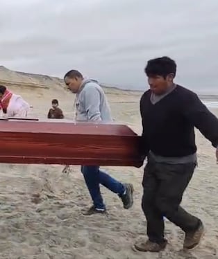El mar devolvió el cuerpo de José Miguel Arapa Uturunco (21). (Foto: Difusión)