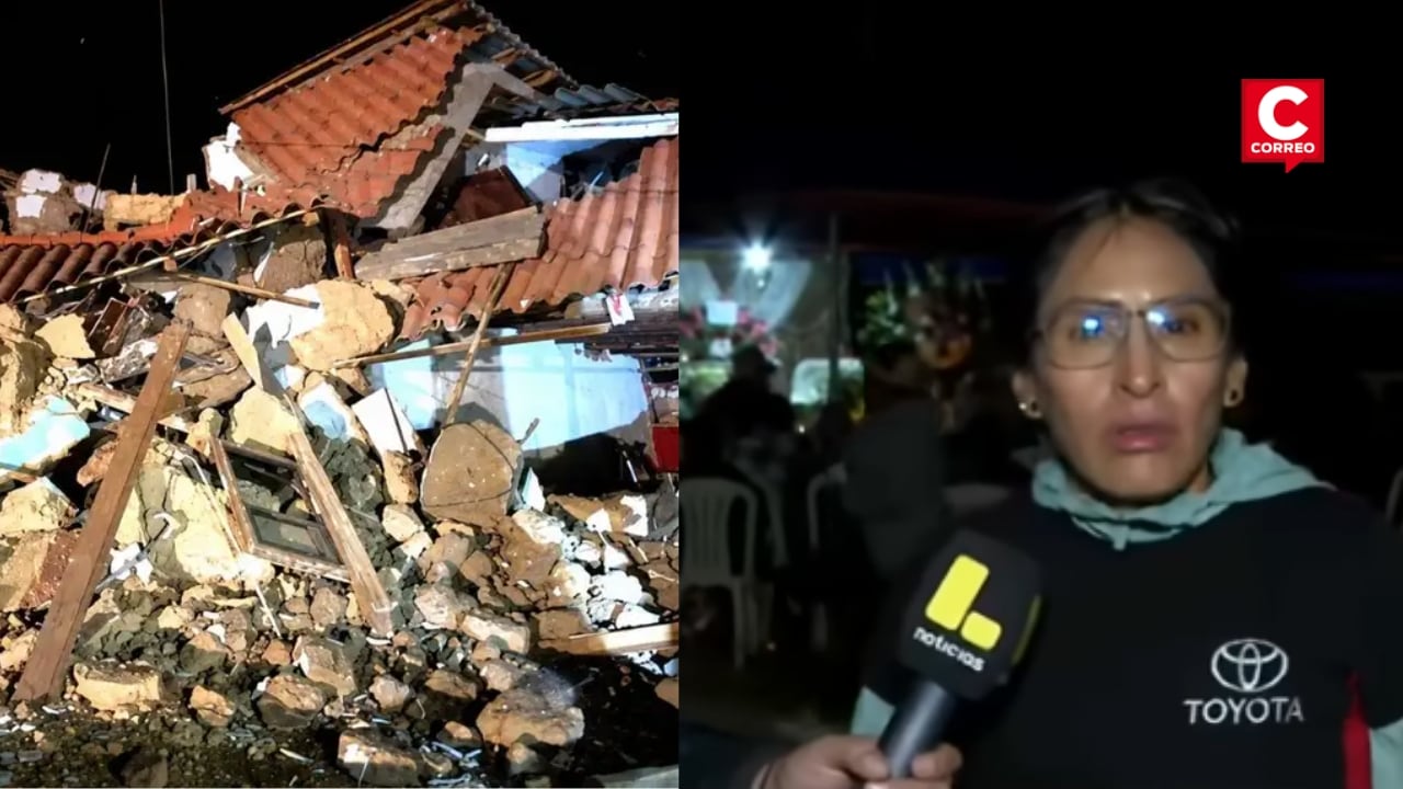 Gladys Tejeda pide ayuda urgente para damnificados por sismo en Junín: “La realidad es otra”. Composición: Diario Correo.