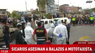 Surco: sicarios matan de 12 balazos a extranjera en el interior de su mototaxi