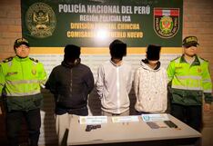 Chincha: caen integrantes de “Los malditos de León de Vivero” con réplica de pistola
