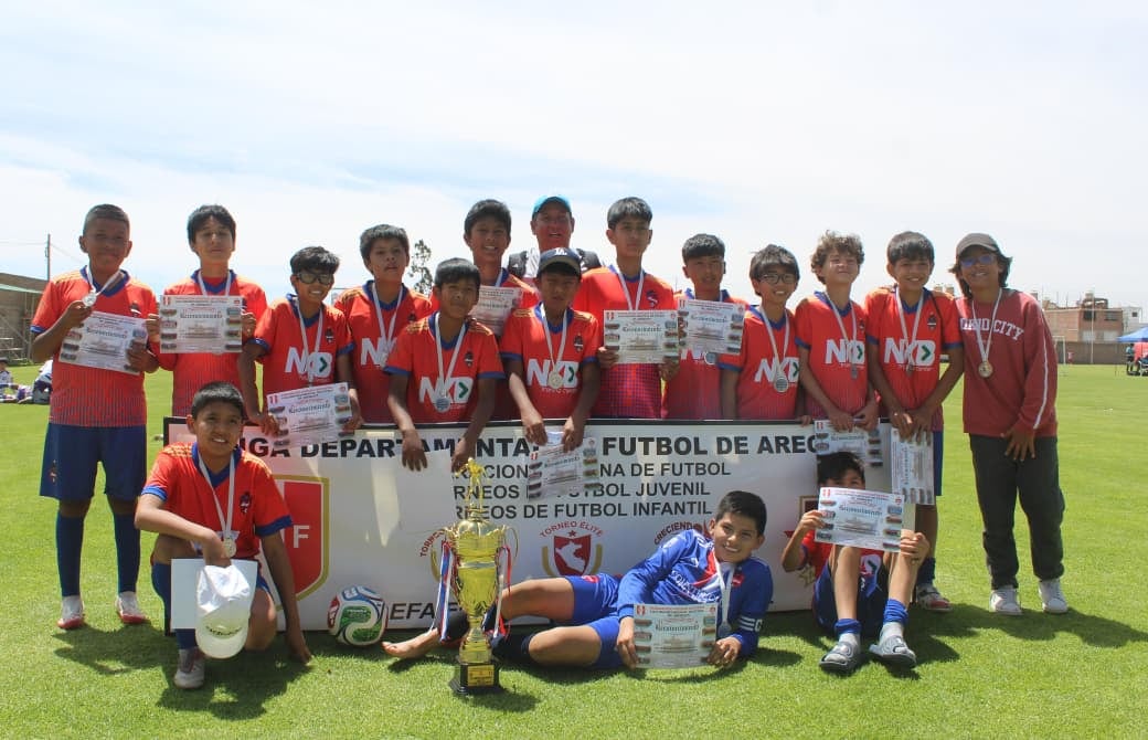 La Negrita F.C., subcampeón Sub-13 en Torneo Federación en Arequipa. (Foto: Álvaro Figueroa/@photo.gec)