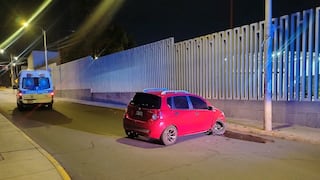 Hallan vehículo sin ocupantes tras accidente de tránsito en el Cercado de Arequipa