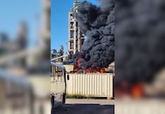 Arequipa: Incendio consumió almacén de Cementos Yura por más de tres horas (VIDEO)