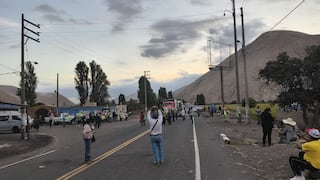 Valle de Tambo suspende paro y bloqueo en la Panamericana Sur contra proyecto Tía María