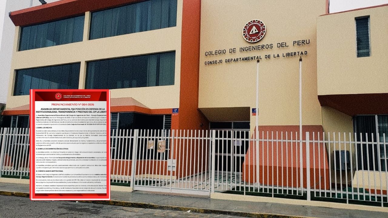 Tres directivos del Colegio de Ingenieros de La Libertad no pudieron presentar documentación que sustentaba denuncia y les piden ser más responsables y objetivos para no afectar prestigio institucional.