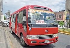 Arequipa: Joven cae de cúster en movimiento en Miraflores