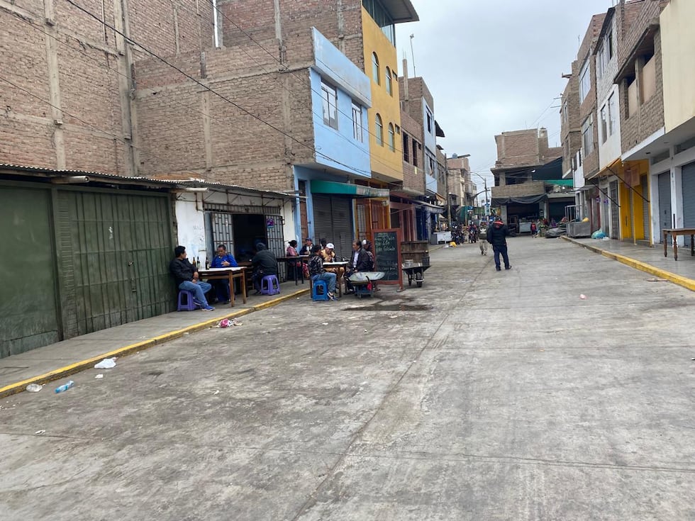 Así luce el mercado La Hermelinda en horas de la mañana.