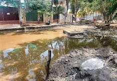 Obra de S/ 3 millones está paralizada por colapso de desagües en Piura
