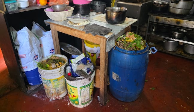 Cevicherías en Paucarpata (Arequipa) funcionaban en condiciones insalubres. Foto: Municipalidad de Paucarpata.