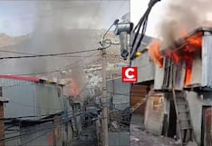 Puno: incendio arrasa 10 casas construidas con calaminas en Cerro Lunar