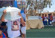 Pisco: familia, docentes y compañeritos despiden a Pamelita, la niña de 7 años que murió en incendio