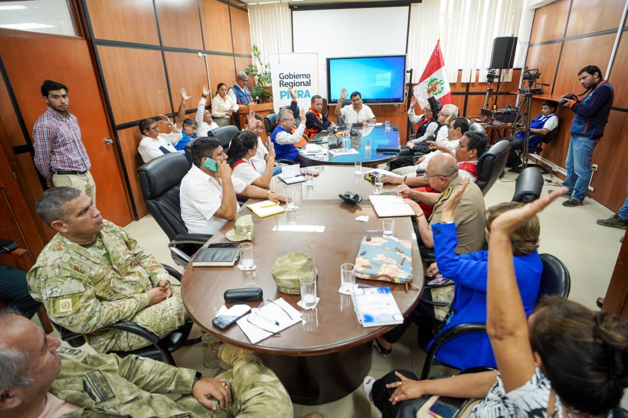 Integrantes de la Plataforma de Defensa Civil regional exigen presencia de la presidenta de la República, Dina Boluarte