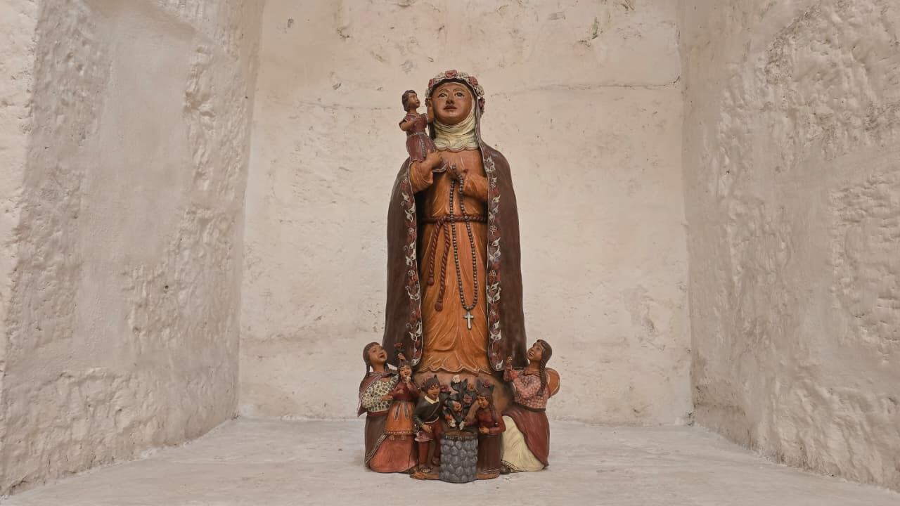 Exposición de arte popular dedicada a Santa Rosa de Lima en el Monasterio de Santa Catalina de Arequipa. Foto: GEC.