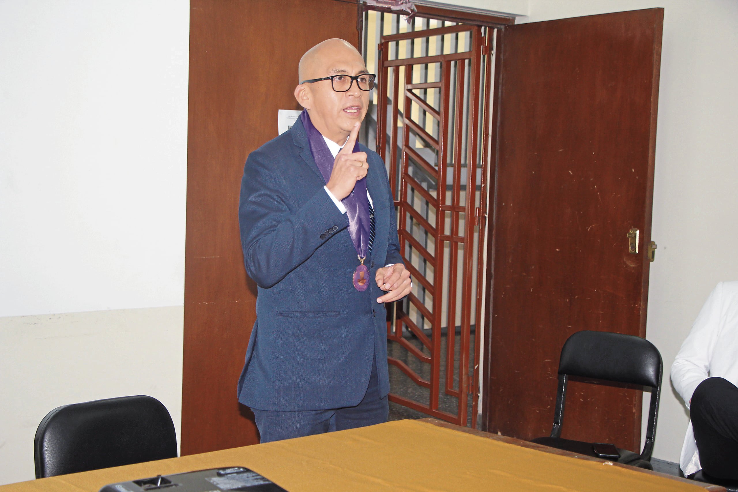 Presidente del Consejo Regional de Decanos de los Colegios Profesionales (Conrede) de La Libertad pide resultados.