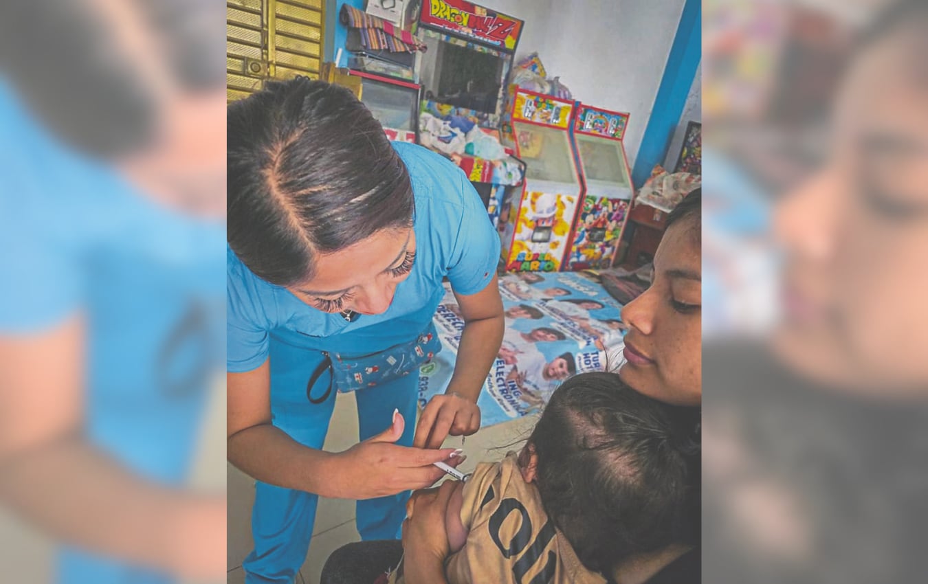 La prevención es necesaria para proteger a los niños del sarampión en Arequipa. Foto: Gerencia Regional de Salud de Arequipa.