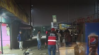 Puente Piedra: municipio demuele 22 puestos informales cerca del mercado Tres Regiones