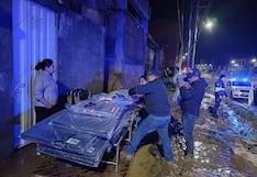 Ocho familias reciben ayuda tras inundaciones y colapso de viviendas en El Tambo