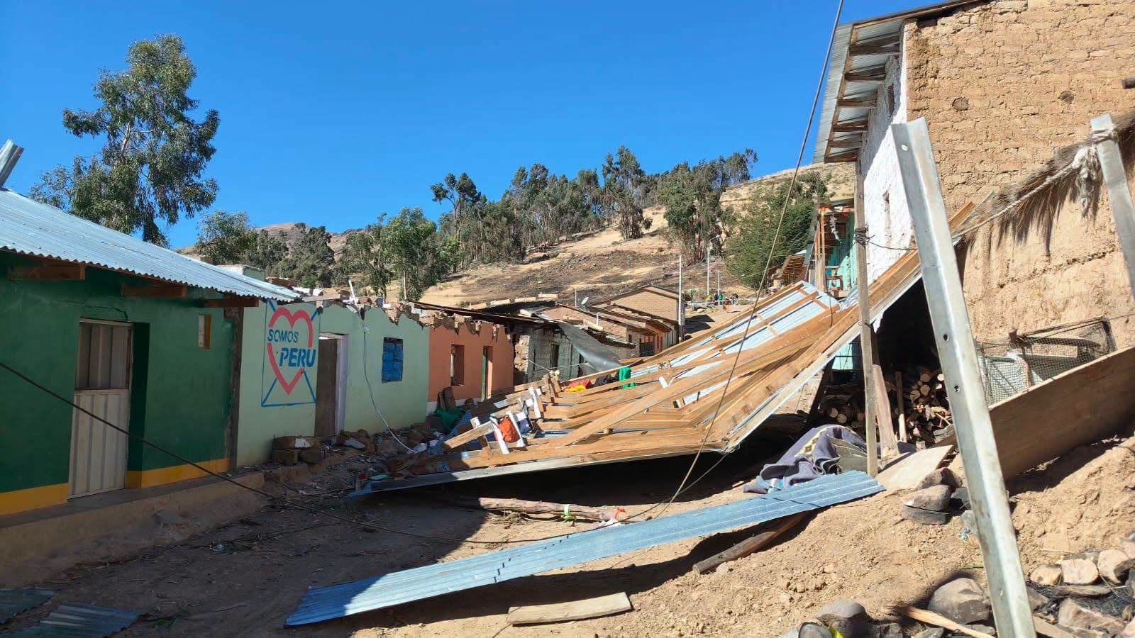 Chincha: se desprenden techos en viviendas de Liscay tras extremas ráfagas de viento