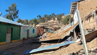 Chincha: se desprenden techos en viviendas de Liscay tras extremas ráfagas de viento