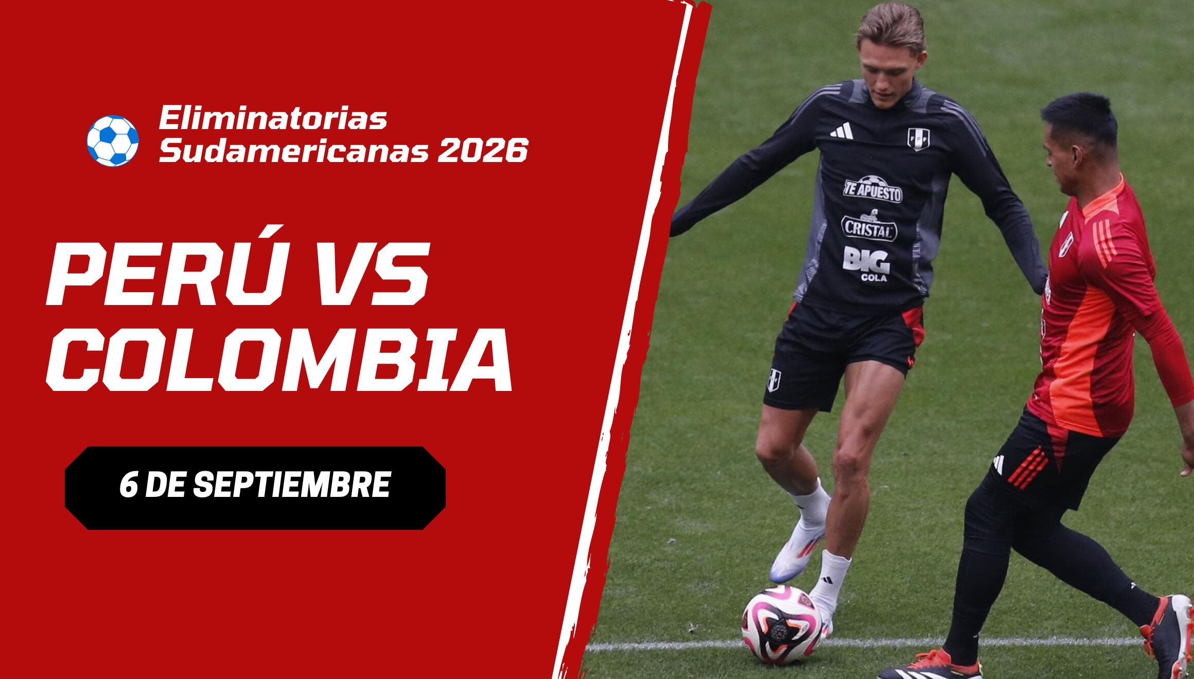 Perú vs Colombia EN VIVO - Eliminatorias 2026: conoce la hora y canal para ver el partido | Foto: Violeta Ayasta /@photo.gec