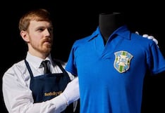 La camiseta de Pelé en la final de 1958 se vendió por 4,9 millones de dólares