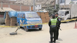 San Juan de Lurigancho: Sicario asesina a colectivero de 23 años