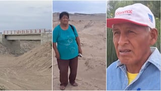 Ica: obra inconclusa en Puente Pinilla deja sin acceso a agricultores de Callango en Ocucaje
