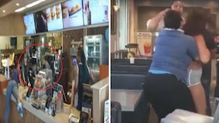 Peleas constantes en fast food se hacen virales en las redes sociales (VÍDEO)