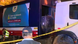 Padre de familia de 57 años murió tras ser arrollado por camión recolector de basura en Surquillo